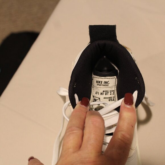 MENS NIKE AIR FORCE 1 AF-1 SIZE 7.5 - Picture 3 of 3